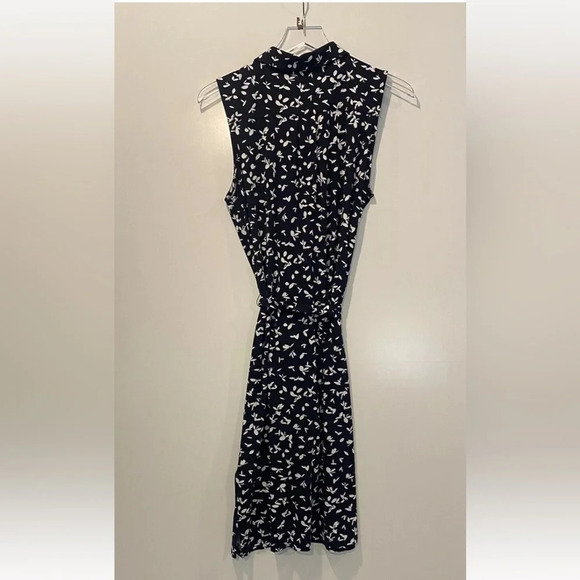 Hobbs London Laurena Botanical Shirt‎ Dress Womens Size 8 (1052) - Picture 6 of 11